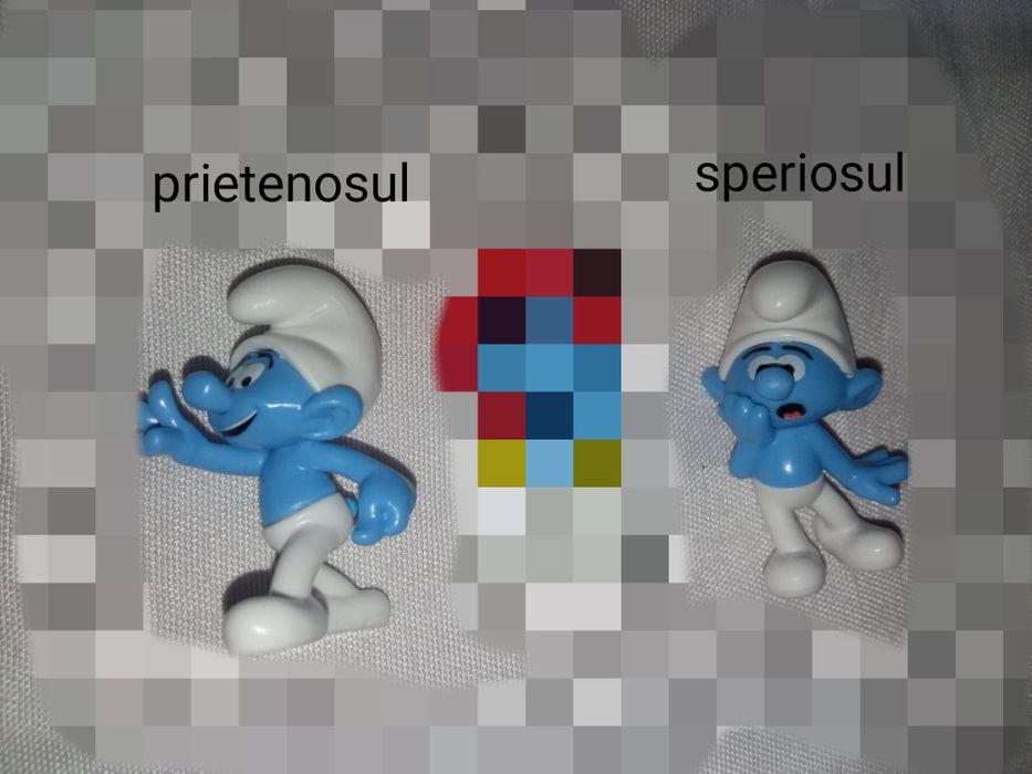 Schimb figurine ștrumfi