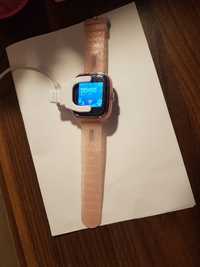 Ceas smartwatch copii cu GPS Wonlex TechON KT01, foto, buton SOS