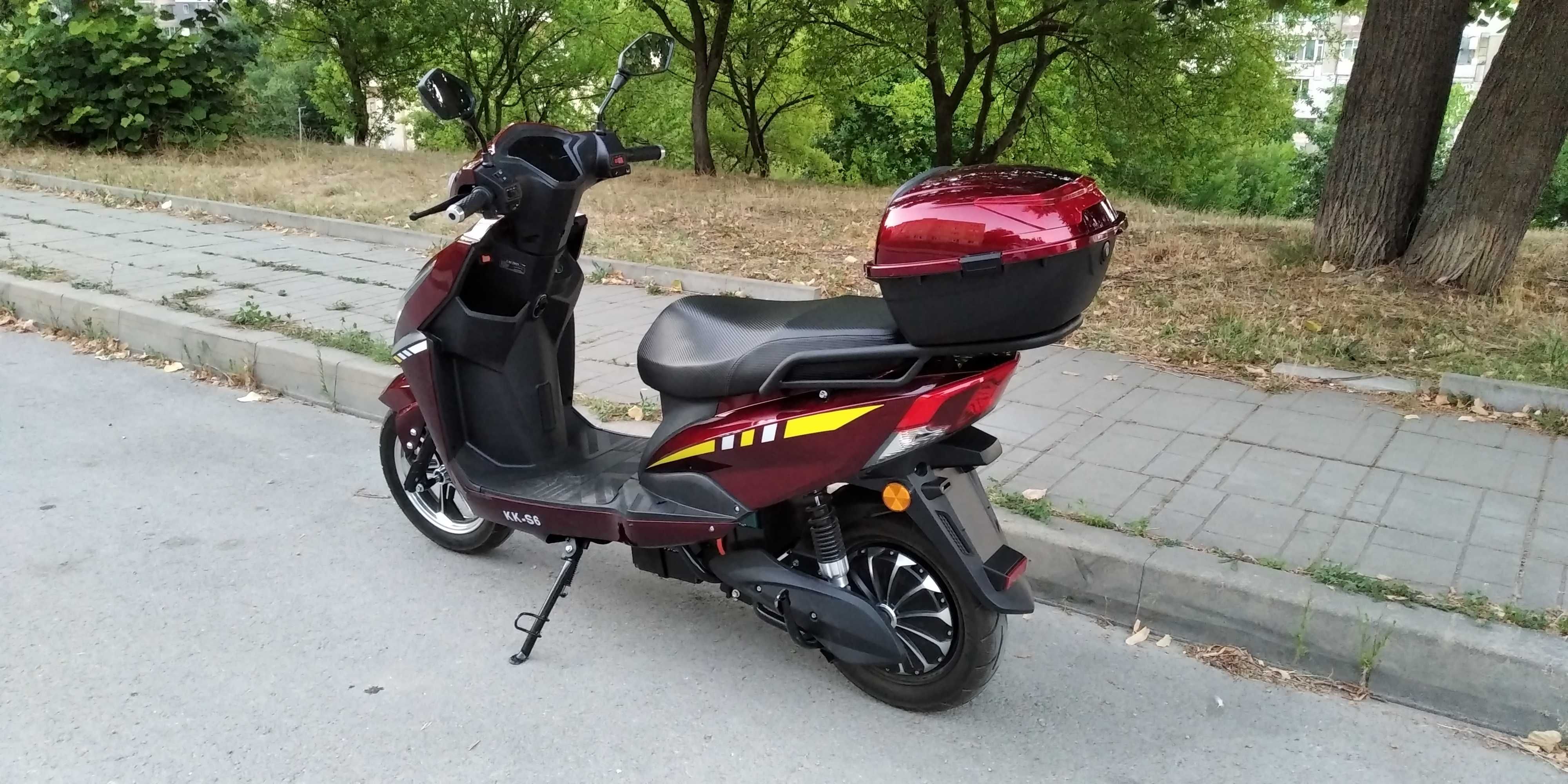 Електрически скутер MBH Moto S6B Prime 72V 3000W