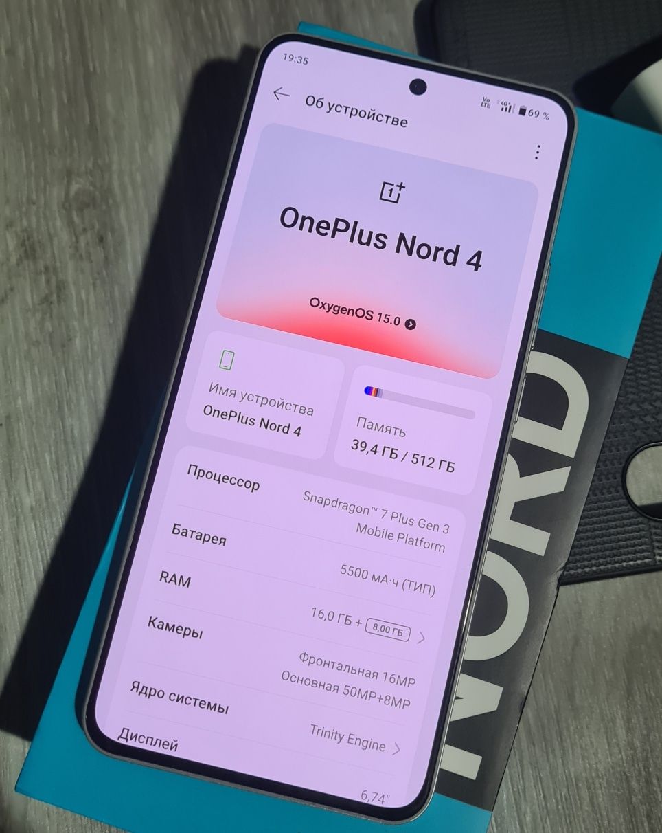 Продам OnePlus Nord 4. 16/512gb