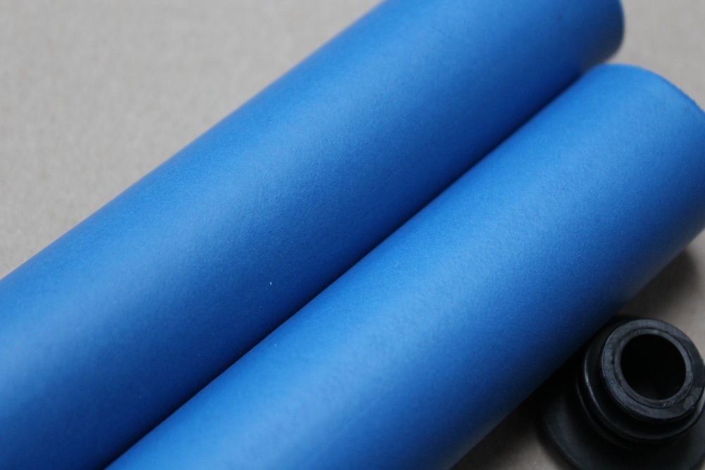 Silicone Racing Grips - albastru