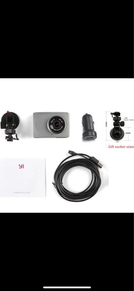 Nou Camera auto Xiaomi YI Smart Dash Camera Full HD