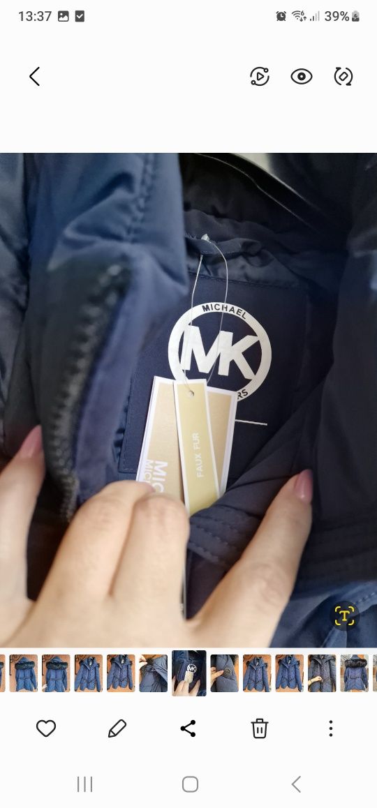 Geaca noua superba marime L Michale Kors
