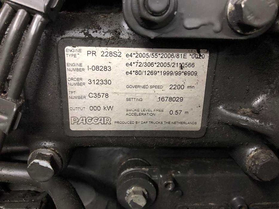 Motor complet PR 228 S2 pentru camion DAF - Piese de motor DAF