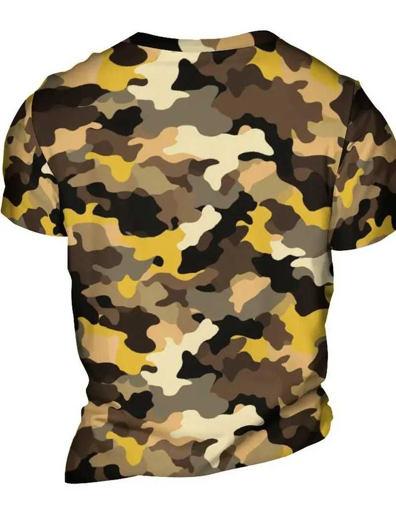 tricou sport camuflaj army poliester marime M-L
