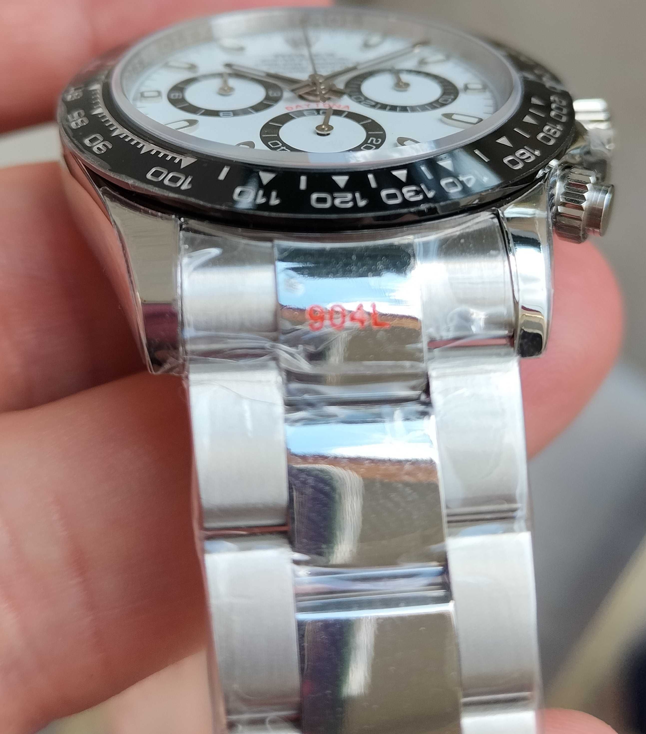 Rolex Daytona Cronograf Valjoux 7750 904L Ceramic Safir 40 mm