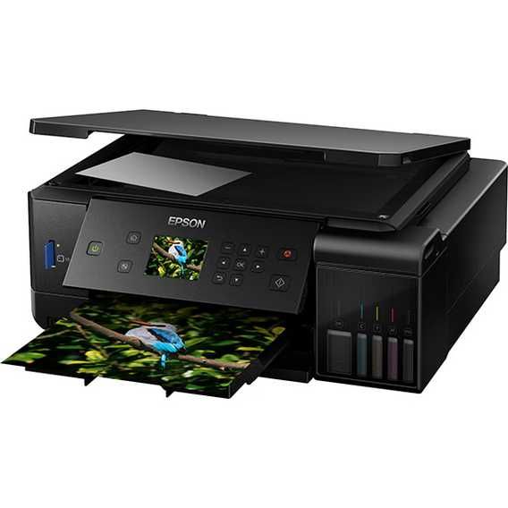 Multifunctional inkjet color EPSON EcoTank L7160 CISS, A4, USB, Wi-Fi