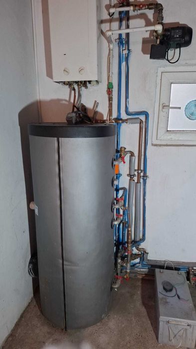 Centrala pe lemne Viessmann Vitoligno 100-S 35 kw, + Puffer + Boiler