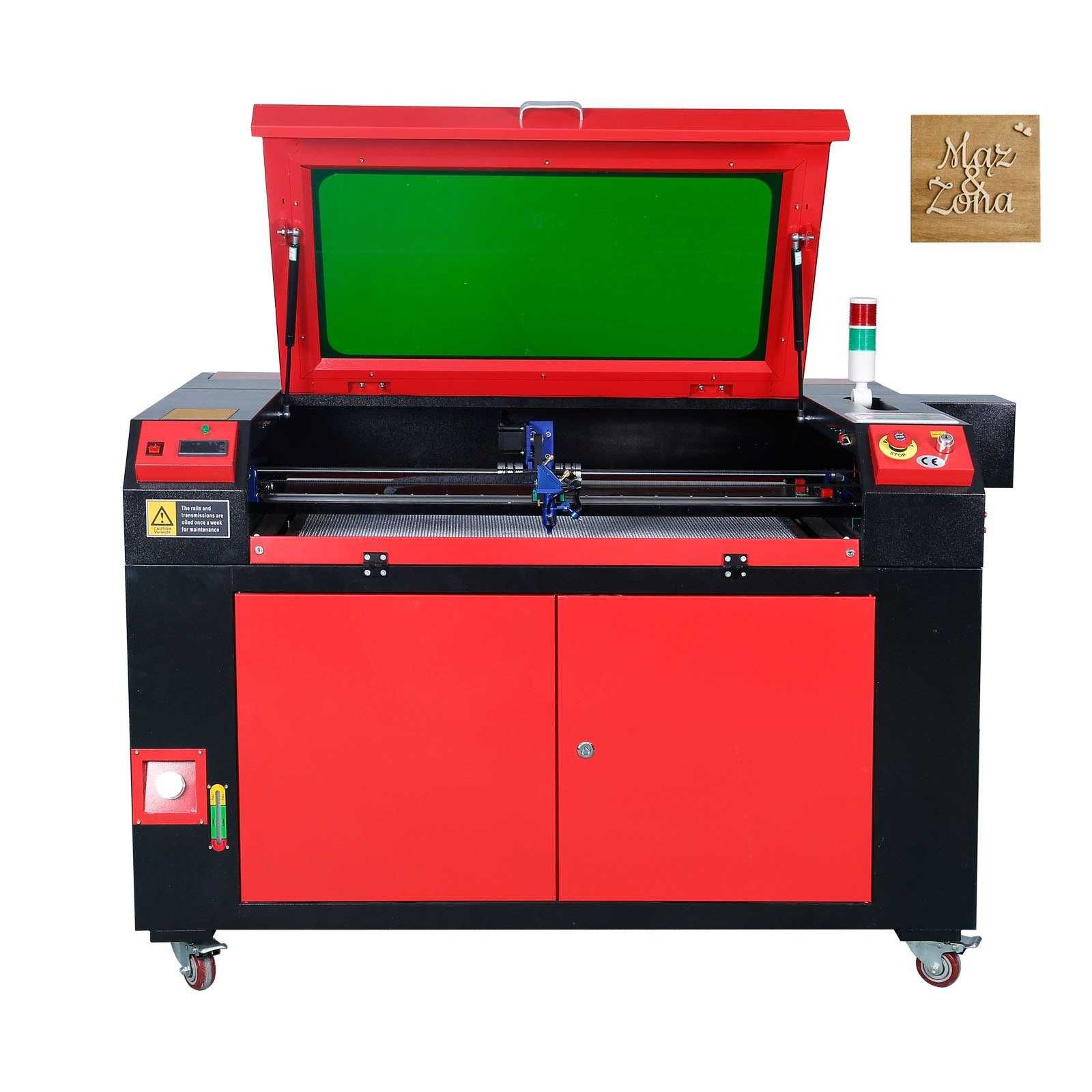 CNC Laser CO₂ 100W 600x900 sau 130W 1400x900 cu Licență LightBurn