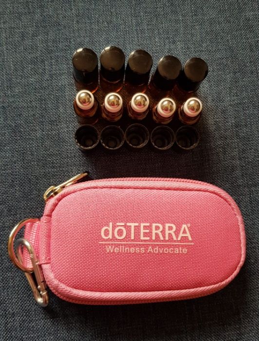 Breloc doterra organizator 10 sticlute