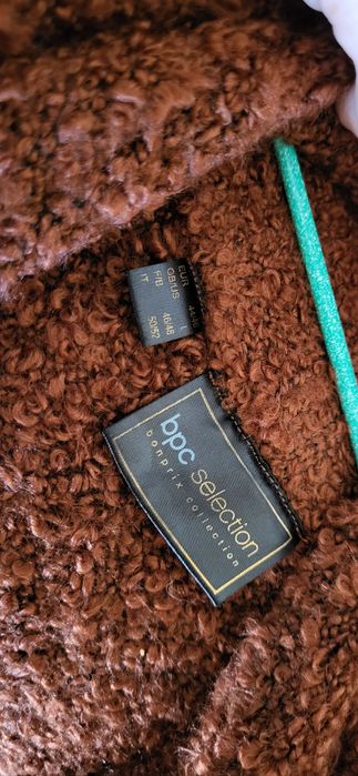 Haina bouclé maro de toamna