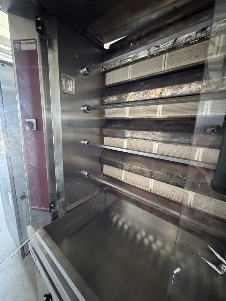 Daimond GRILL с топъл шкаф. 2024г. Газ! Уникат!