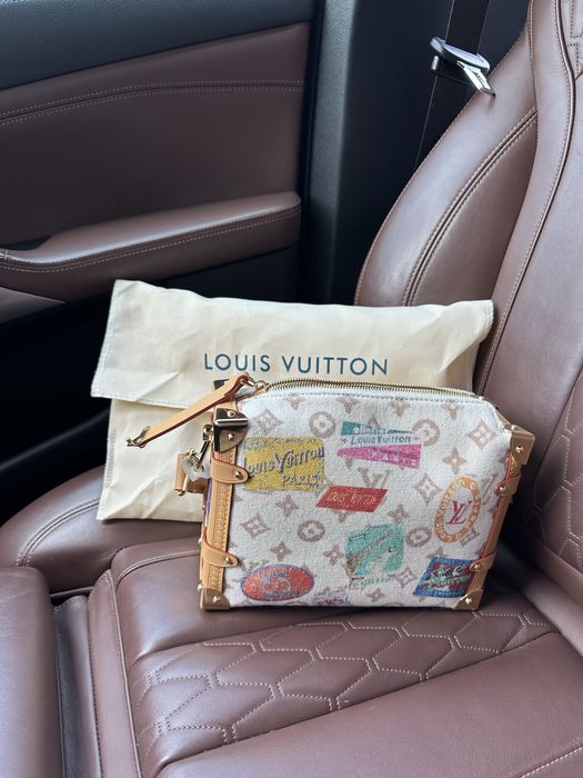 Чанта LV лимитирана серия 2025 Louis Vuitton Side Trunk MM