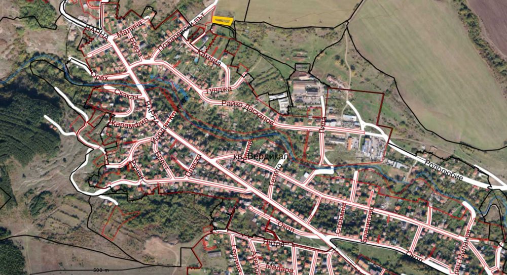 Банкя,парцел с виза и проект