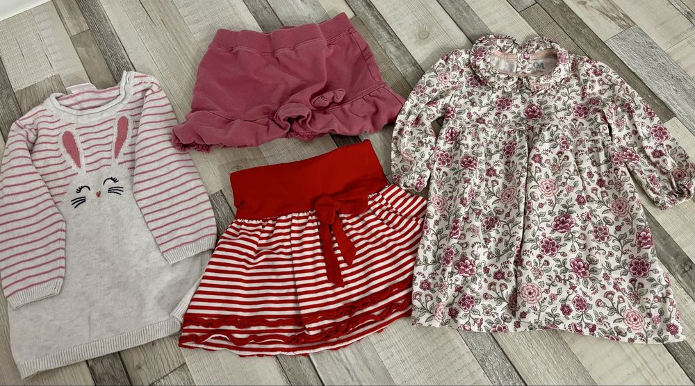 Lot haine fetita 6-9 luni marimea 74 (C&A, H&M, Sinsay, Next, Pepco)