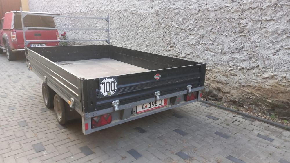 Remorca Stema 2000kg platformă