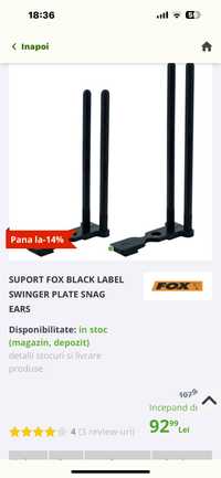 Snag ears/ bars FOX XL - 13 cm