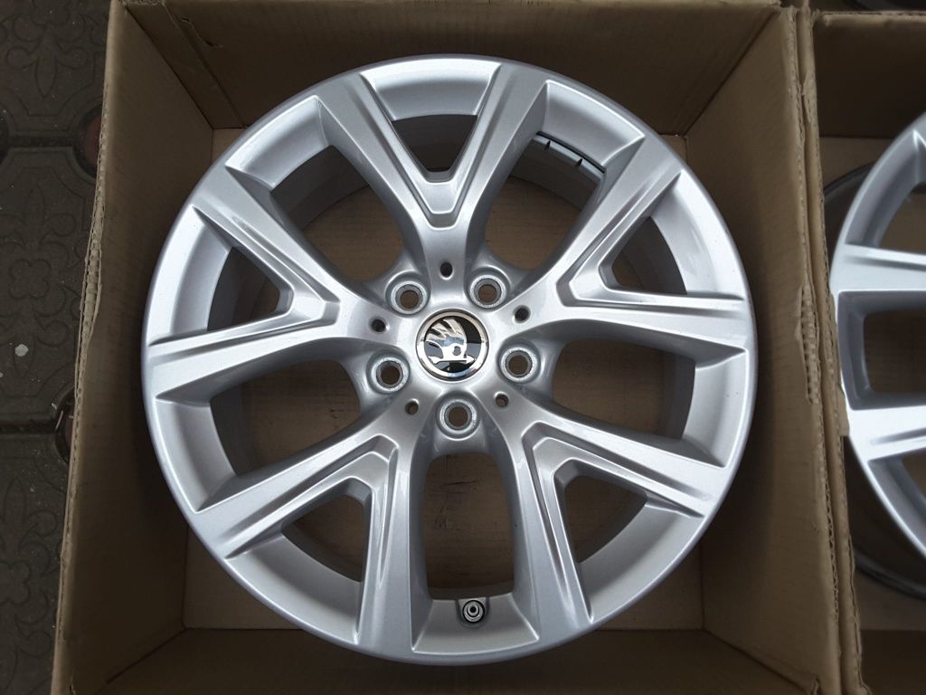 jante aliaj 17; 5x112;  Skoda Karoq, Superb, Scout, Octavia 2, 3, 4