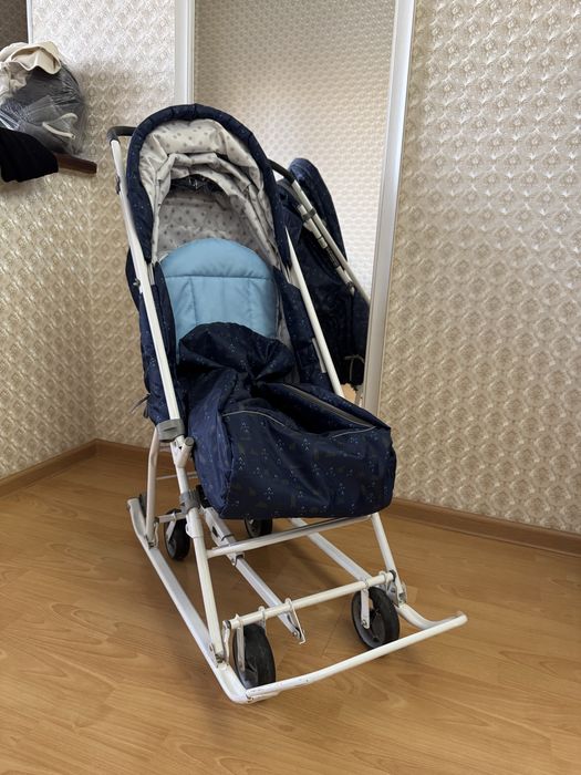 Санки-коляска для детей