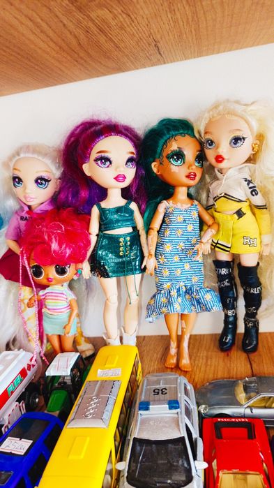 Păpuși diverse ,5buc