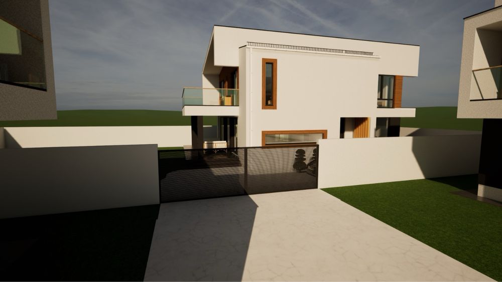 Casa cu piscina, teren 550mp Bariera Valcii Spital Regional