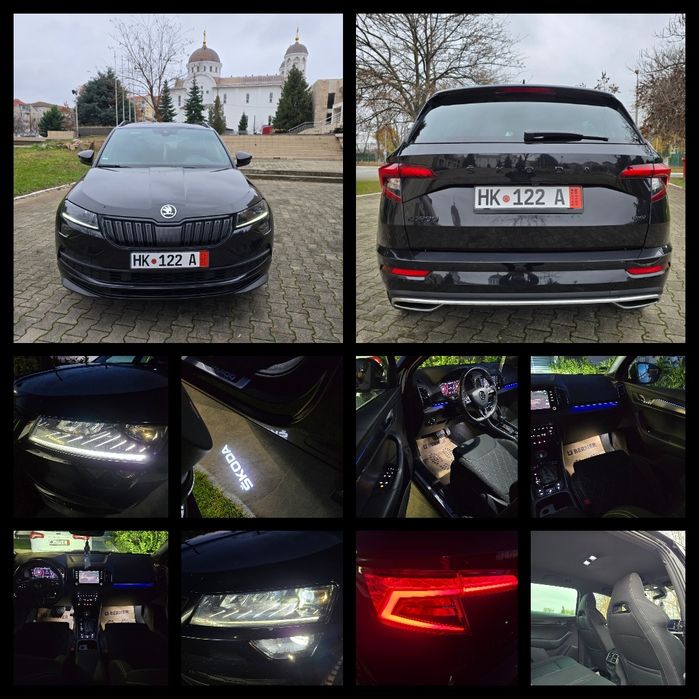 Skoda Karoq Sport-Line 09/2020 4Motion 150CP DSG Black Edition Virtual