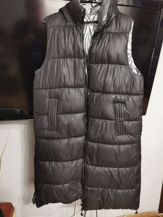 Черен двулицев елек