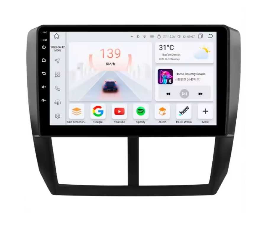 Мултимедия 9" за SUBARU Impreza Forester Android 13 CARPLAY