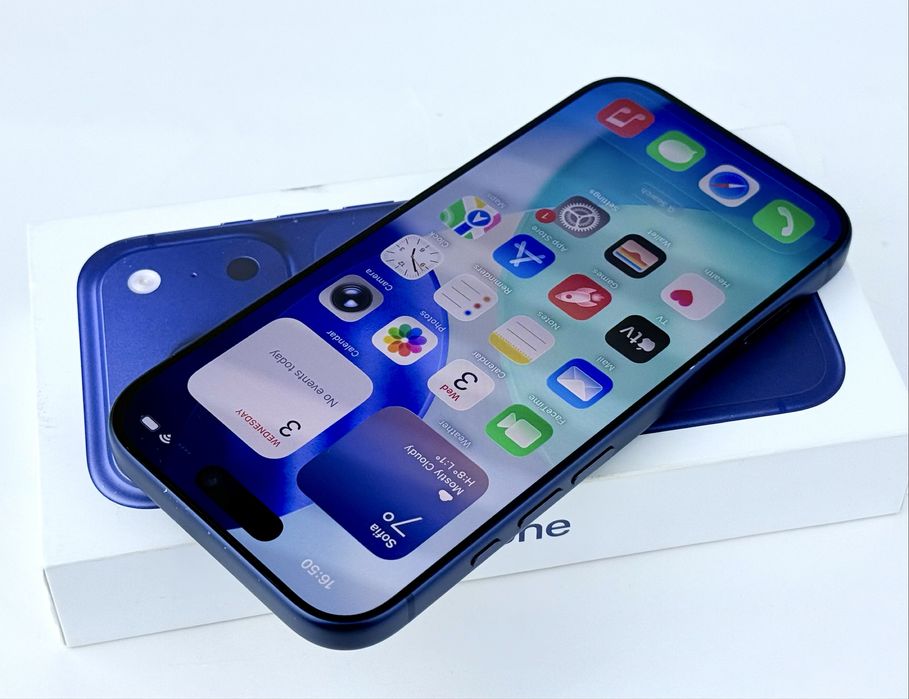 НОВ! Apple iPhone 17 Pro 256GB Blue Гаранция!