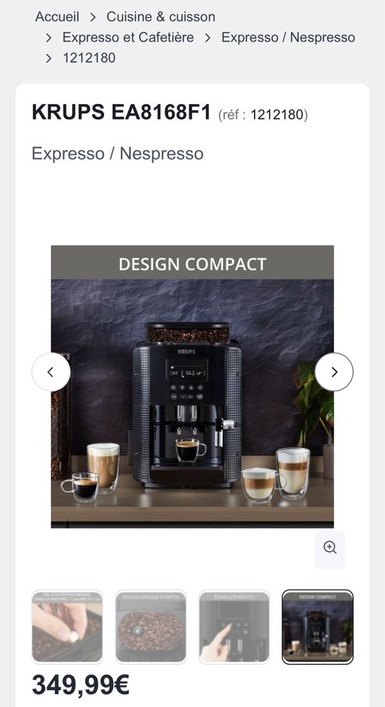 Expresor Krups automat NOU