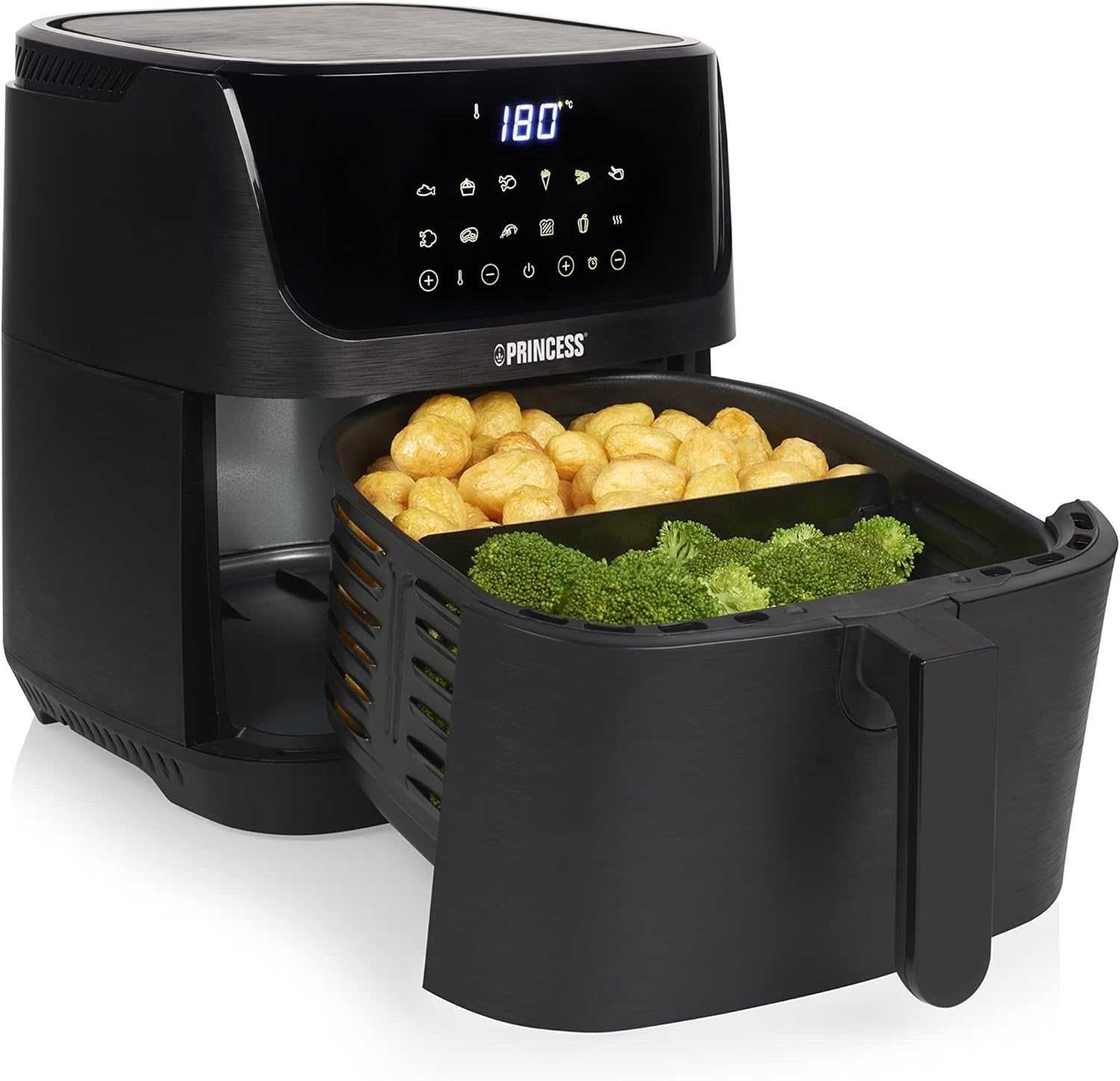 Фритюрник с горещ въздух Princess Digital Air Fryer 182061 фраер 6.5L