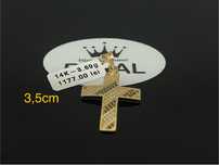 Bijuteria Royal CB : Pandant aur 14k 3,69gr 3,5cm