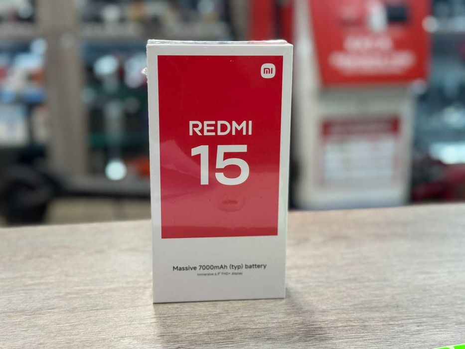 НОВ С ГАРАНЦИЯ! Xiaomi Redmi 15 5G 128GB 4GB RAM Dual