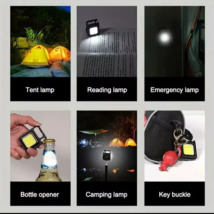 Lanternă mini cu led