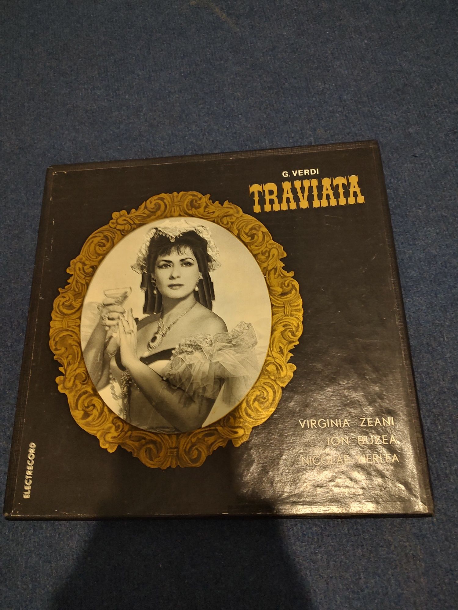 Traviata  verdi  vinil /rar de colecție