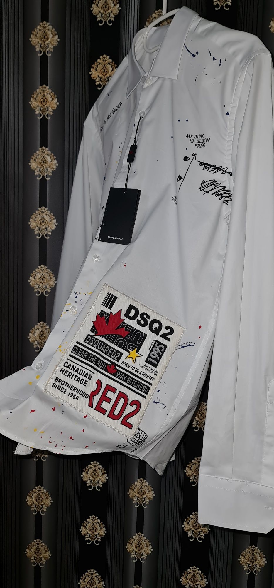 Cămașă alb x negru 2024 Dsquared2 icon
