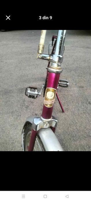 Bicicleta pegas !