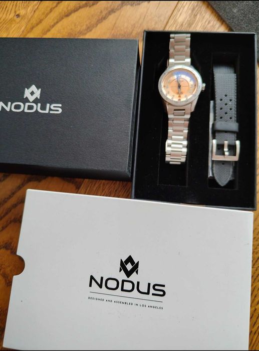 Nodus Pilot automatic Salmon, пълен комплект, бартер