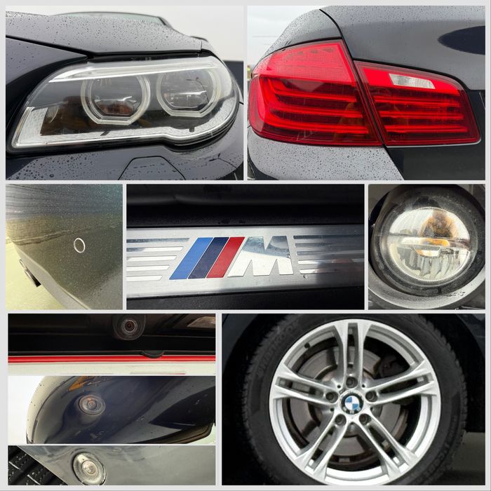 BMW seria 5 F10 520d X Drive 4X4 184CP M Paket LCI FarLed Jante HeadUp