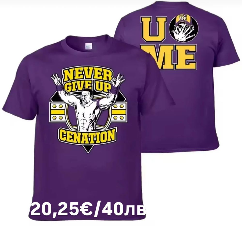 WWE фен артикули и тениски