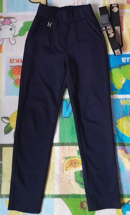 Темносиний шалбар для девочек