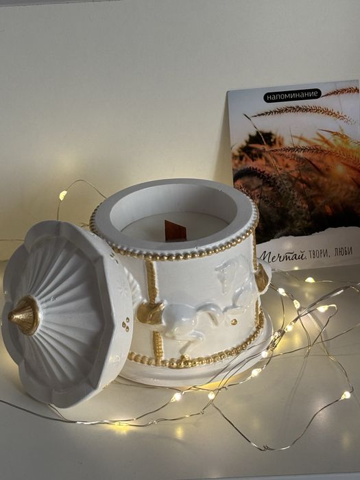 Подарочные наборы: свечи, гипсовые фигурки, декор,аромасаше,на подарок