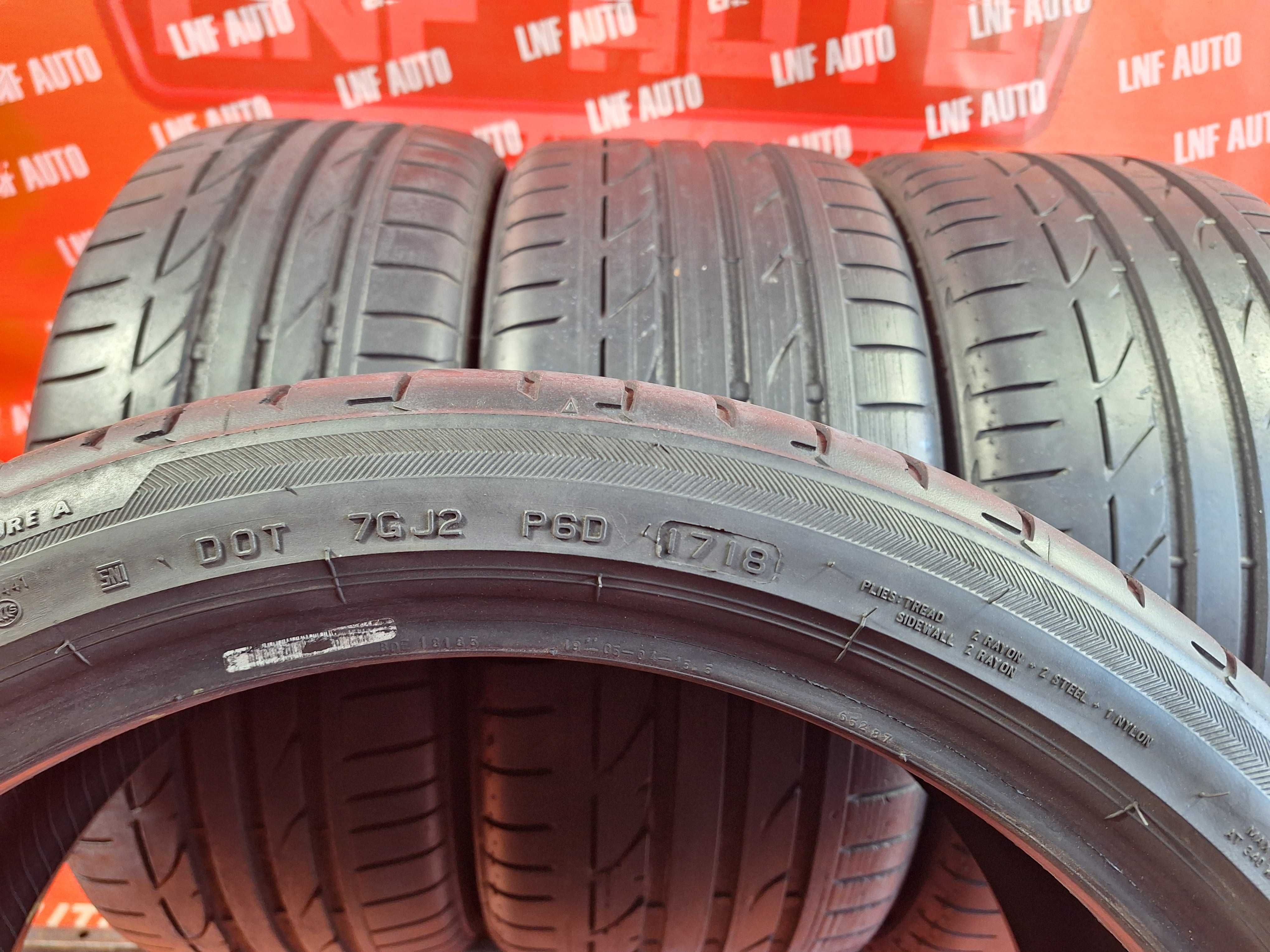 Anvelope de VARA - 225/40/19 - 255/35/19  BRIDGESTONE 6.5 7.6 DOT 2018