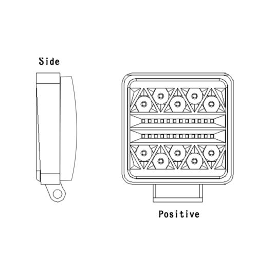 ЛЕД БАР / LED BAR Халоген 102W Автомобили Джипове Багери Трактори