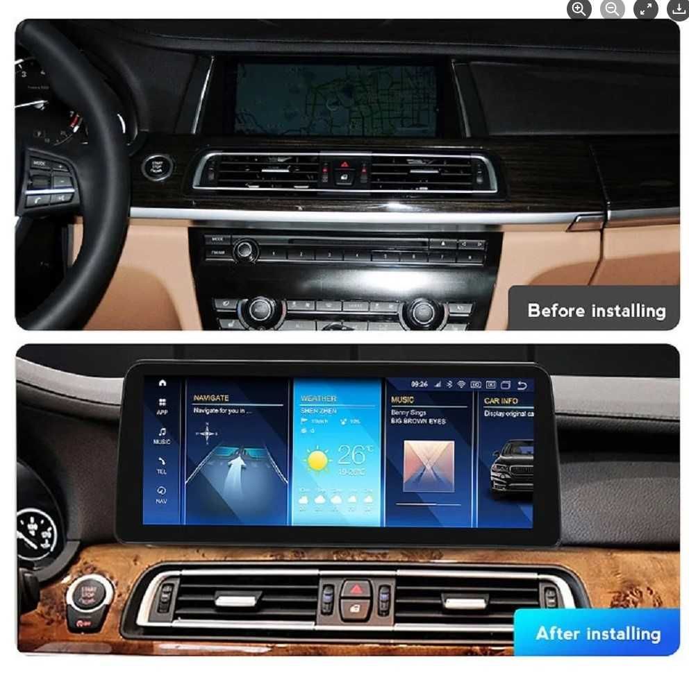 BMW 7 Series F01 F02 (2009/2012) CIC 12.3" - навигация, 2229+12
