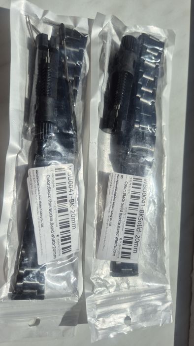 Brățară ceas de inox ,culoare neagra de calitate ,mărimea 20mm.