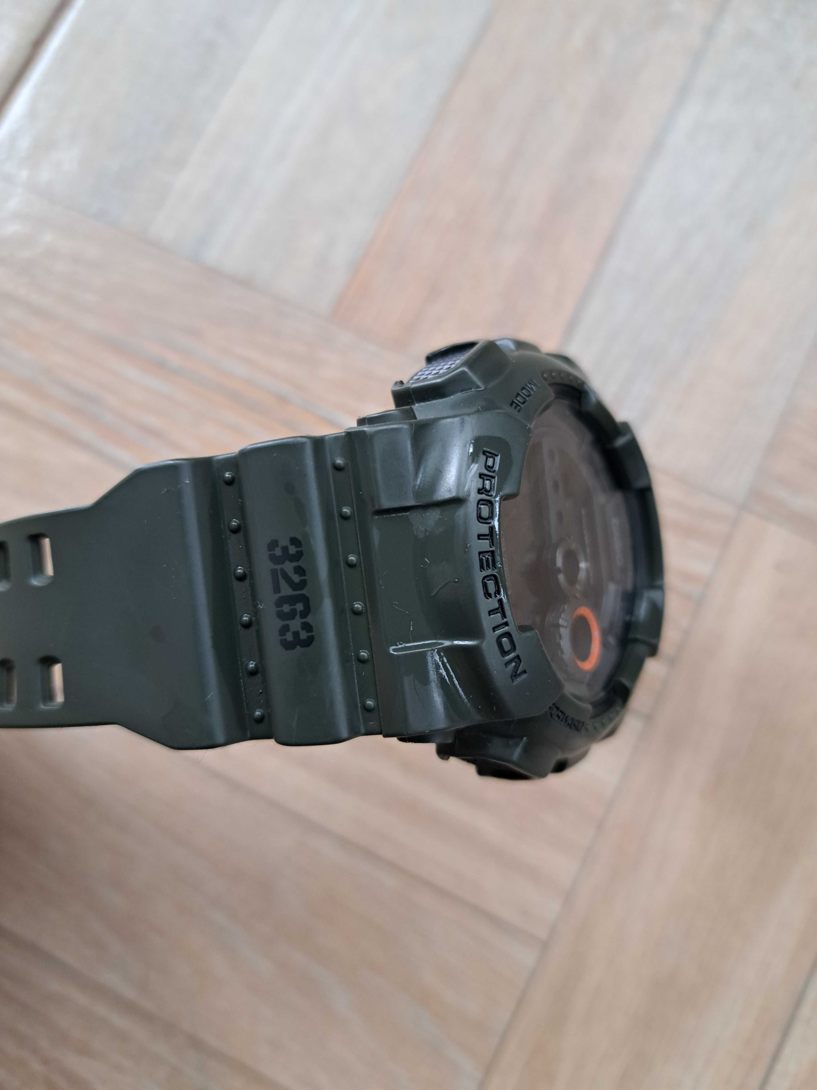 Casio G-Shock Alarm Chronograph Watch GD-100MS-3ER