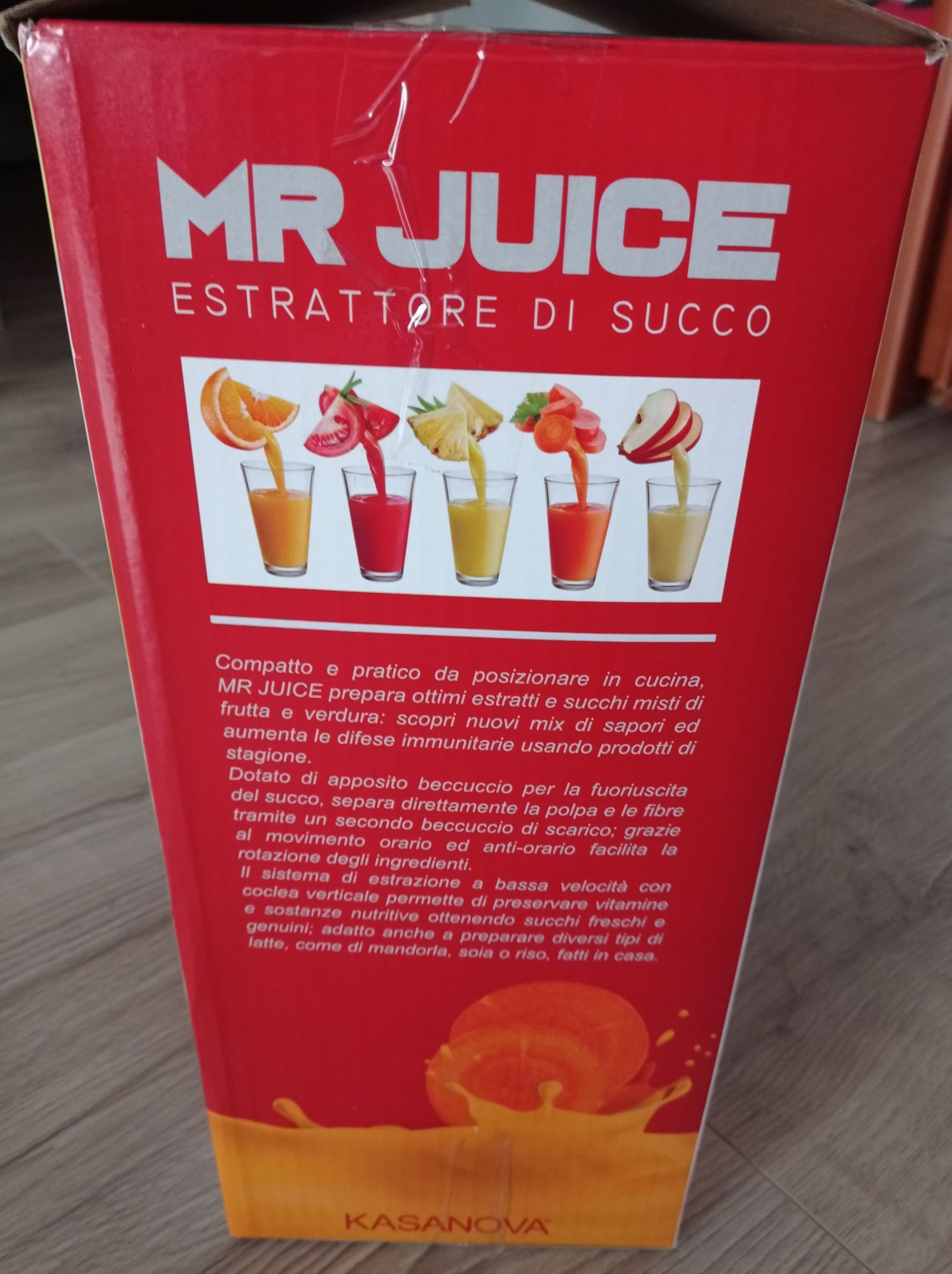 Storcator fructe legume Mr Juice Kasanova Italia