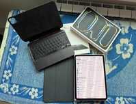 Продавам Ipad 11 Pro M4 256 GB Cellular + MagicKeyboard в гаранция