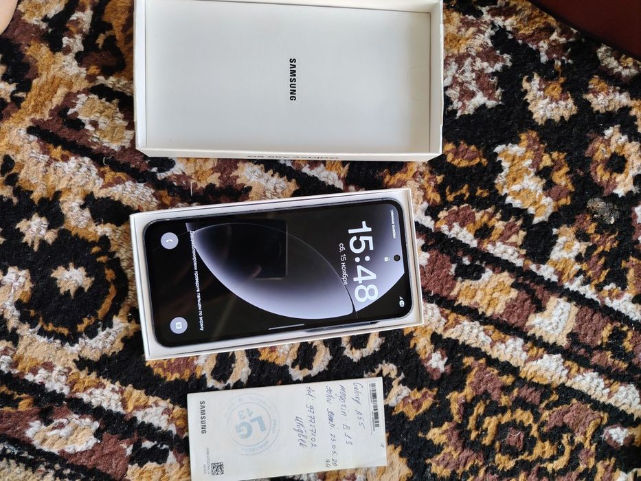 Срочно Samsung Galaxy A55 5G
Rangi : Awesome Novy
Олчами : 1